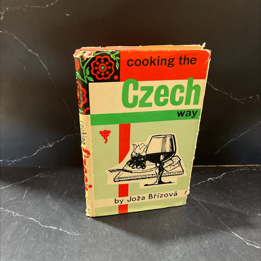 cooking the czech way book, by joža břízová, 1960 Hardcover image 1