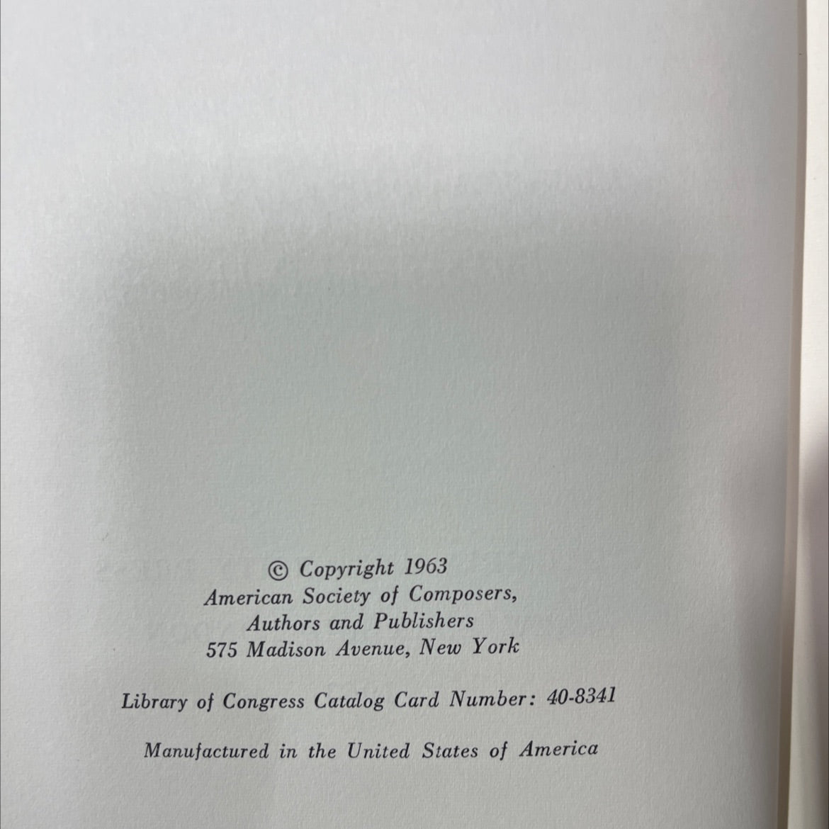 copyright law symposium number twelve book, by unknown, 1963 Hardcover image 3