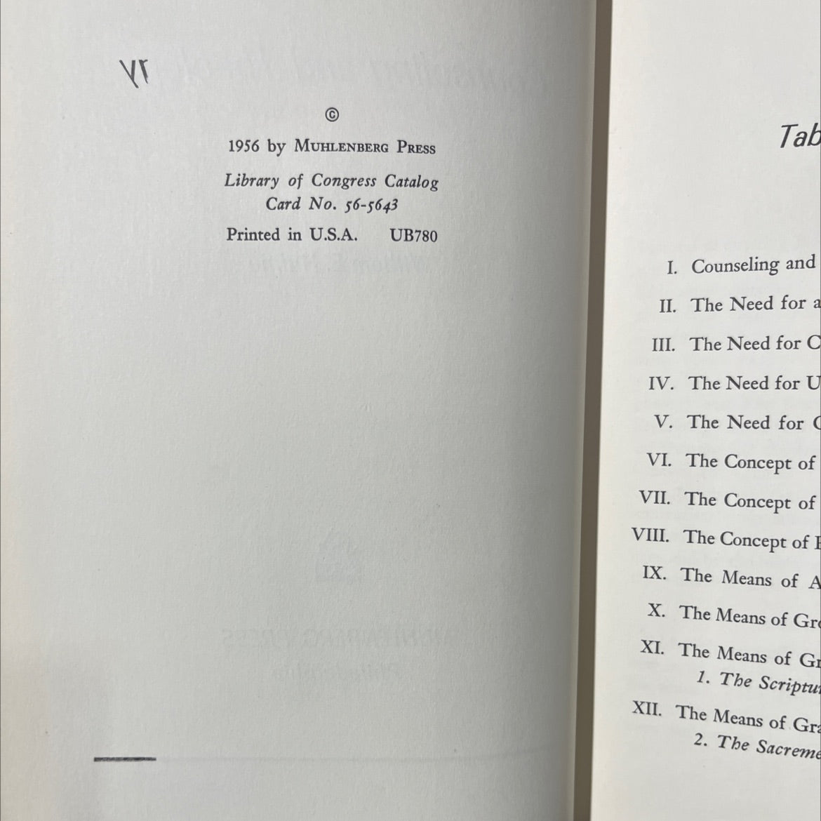 counseling and theology book, by william e. hulme, 1956 Hardcover image 3