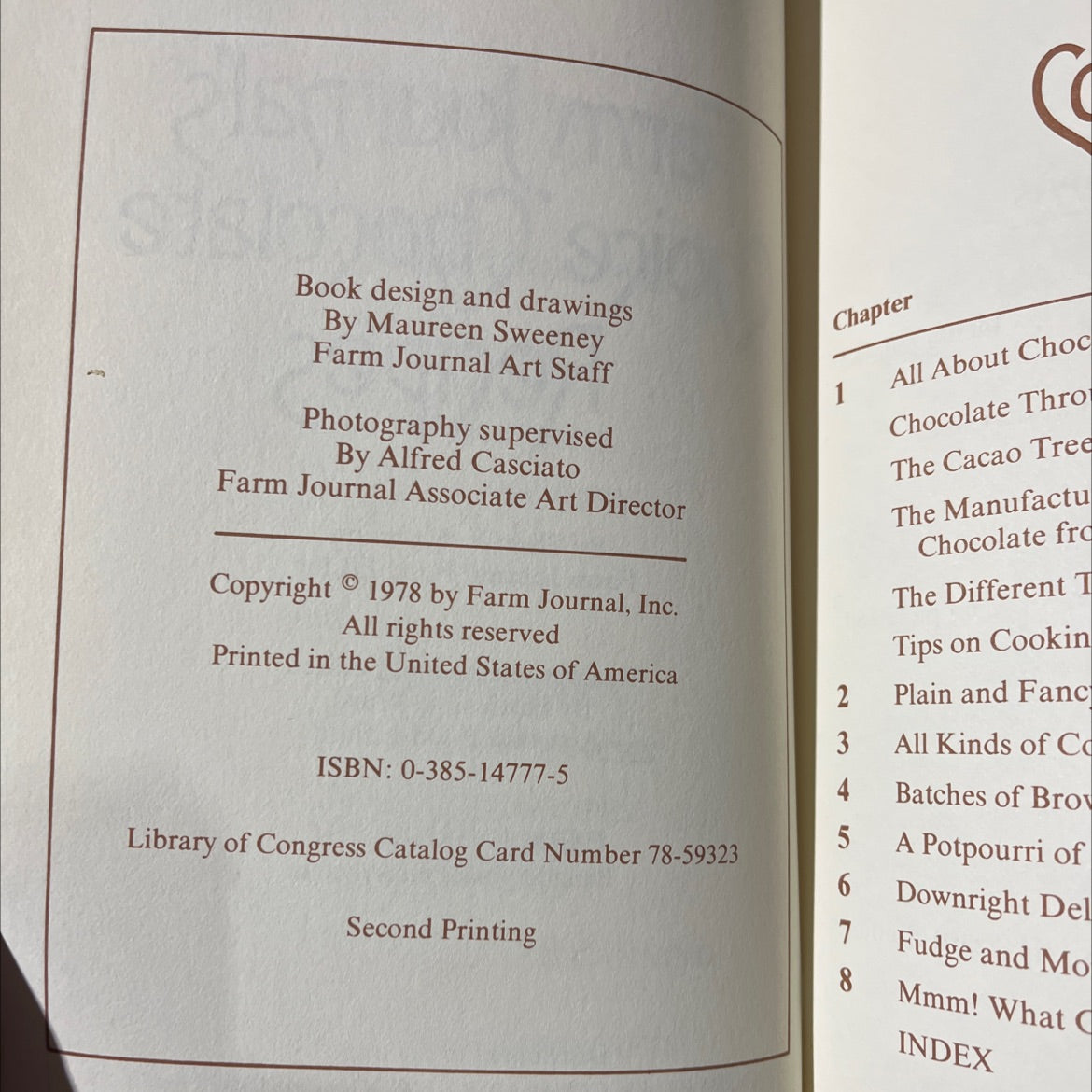 country cookbook book, by Elise W. Manning, 1978 Hardcover image 3