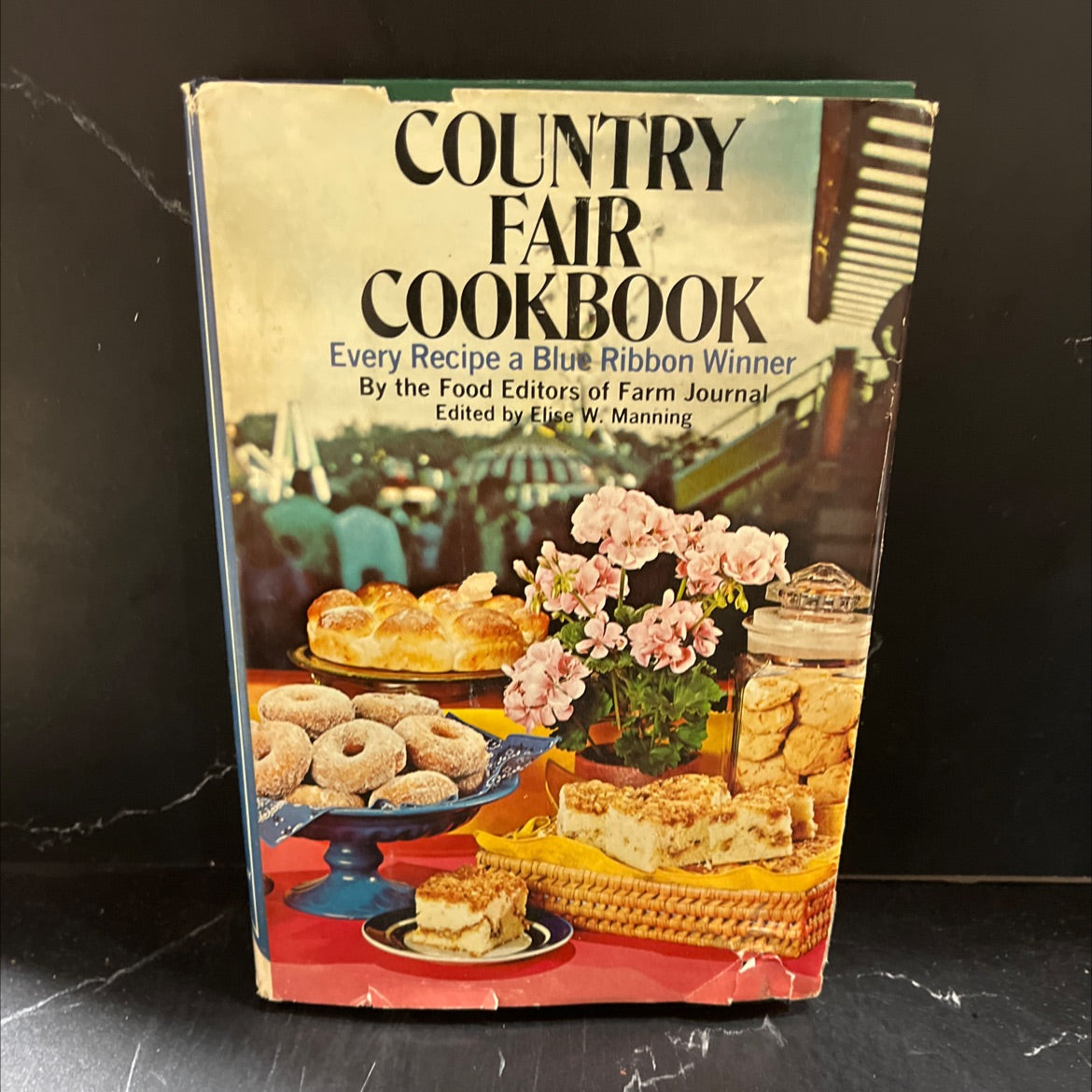 country fair cookbook book, by elise w. manning, 1975 Hardcover image 1