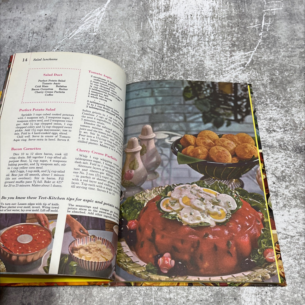 creative ng lunches and brunches book, by editors of better homes and gardens, 1963 Hardcover image 4