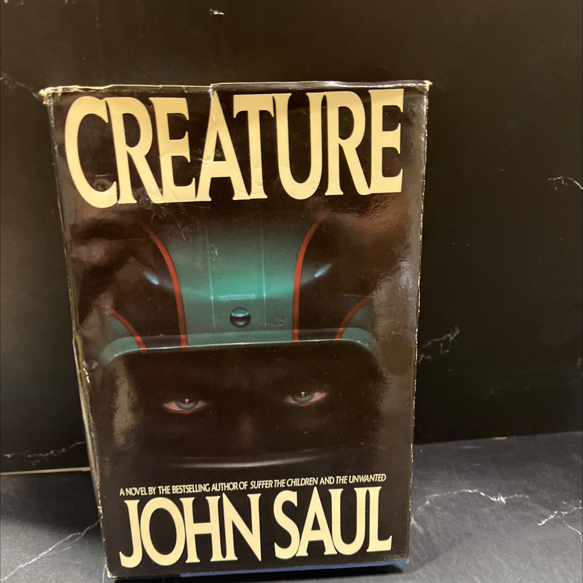 creature book, by john saul, 1989 Hardcover image 1