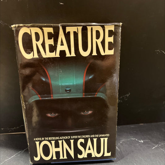 creature book, by john saul, 1989 Hardcover image 1