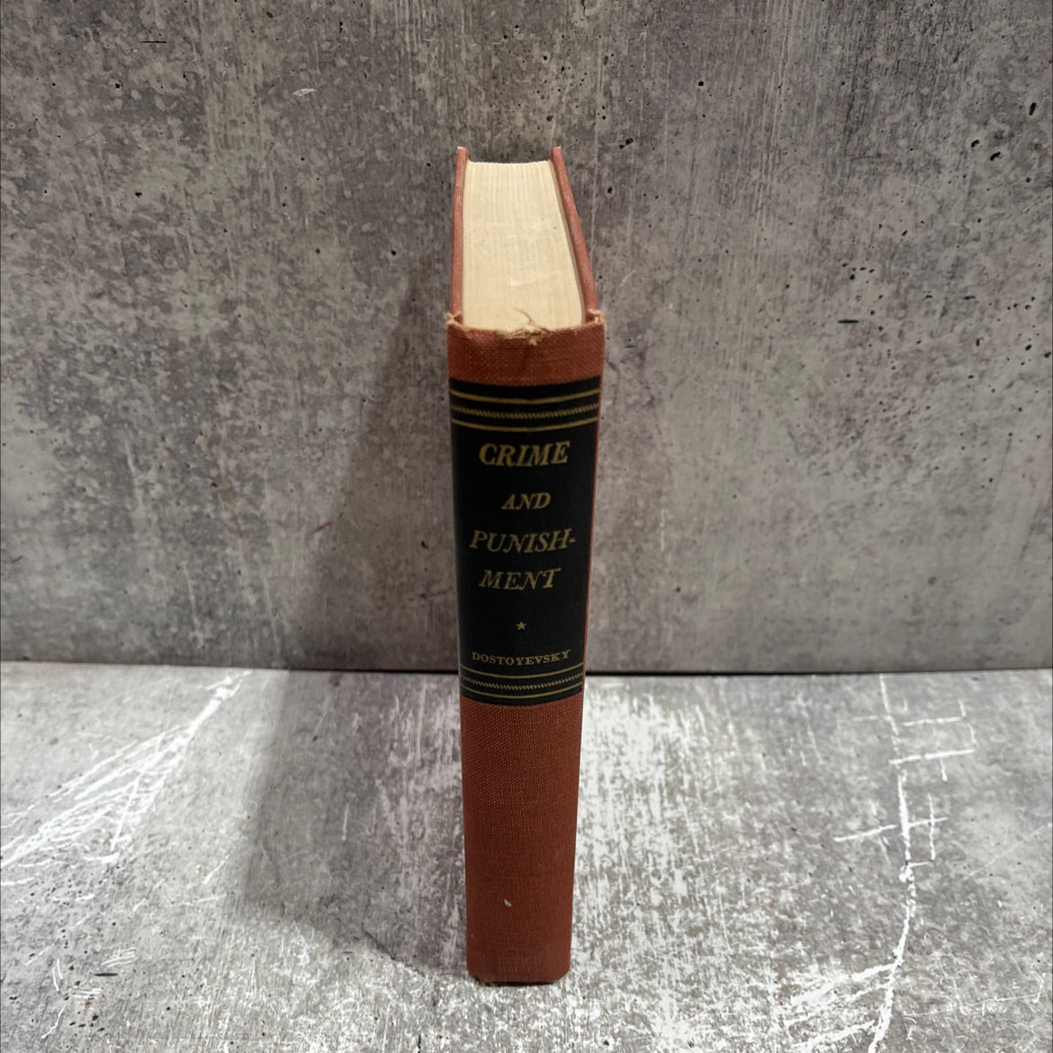 crime and punishment book, by fyodor dostoyevsky, 1942 Hardcover image 4