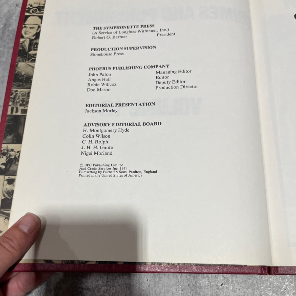 crimes and punishment volume 13 book, by unknown, 1974 Hardcover image 3