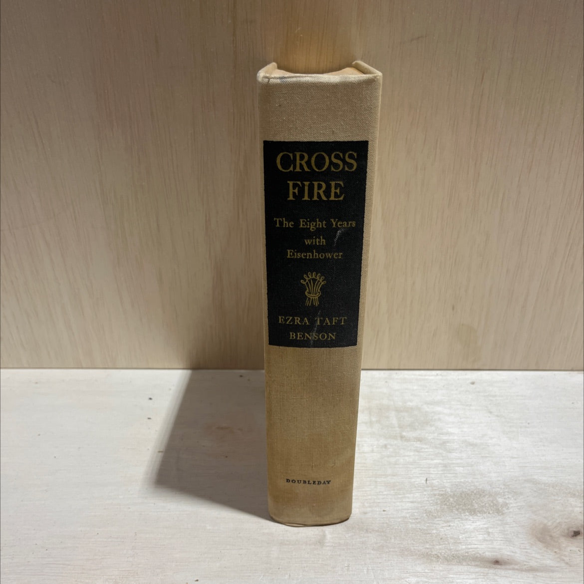 crossroads cross fire the eight years with eisenhower book, by ezra taft benson, 1962 Hardcover image 4