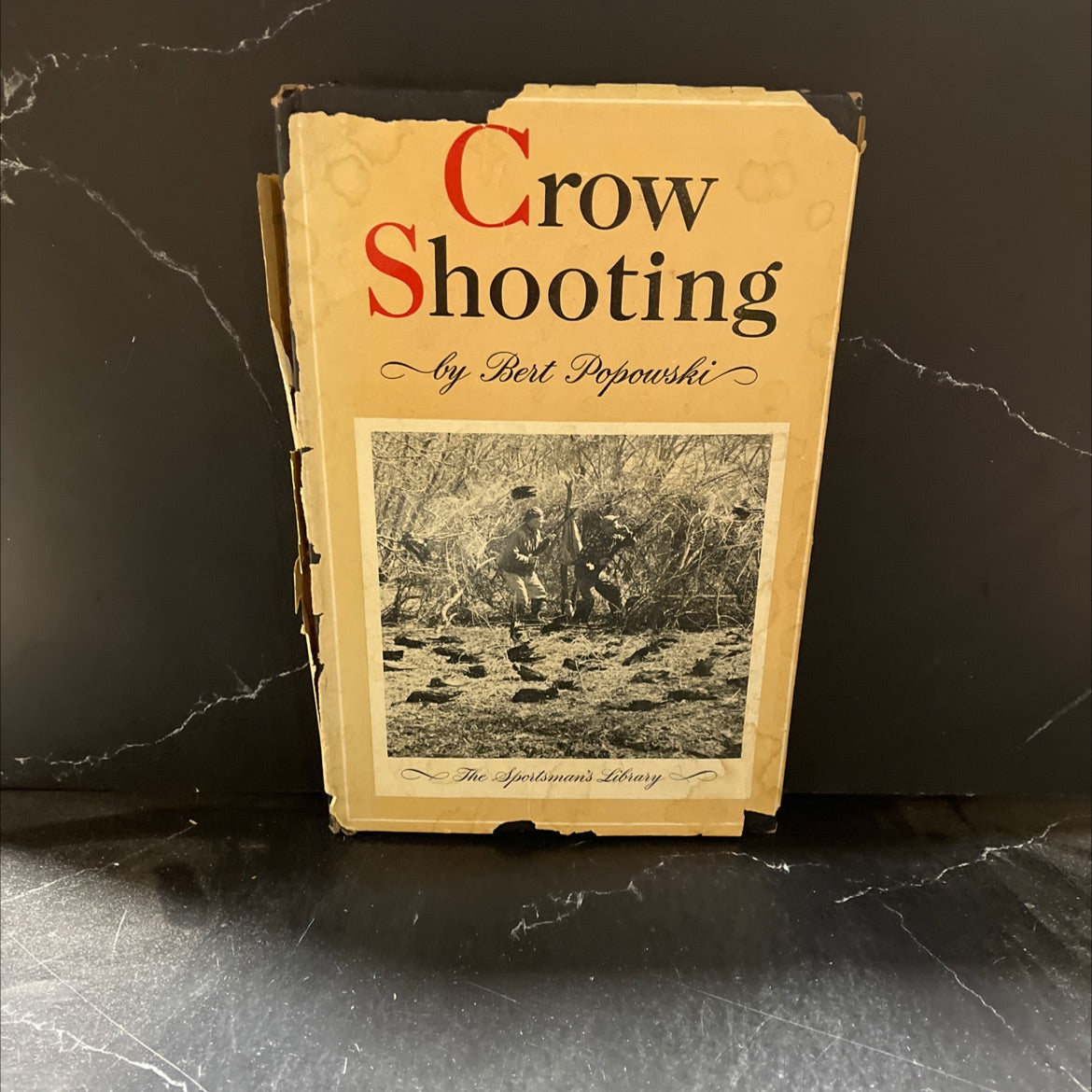 crow shooting book, by bert popowski, 1946 Hardcover image 1