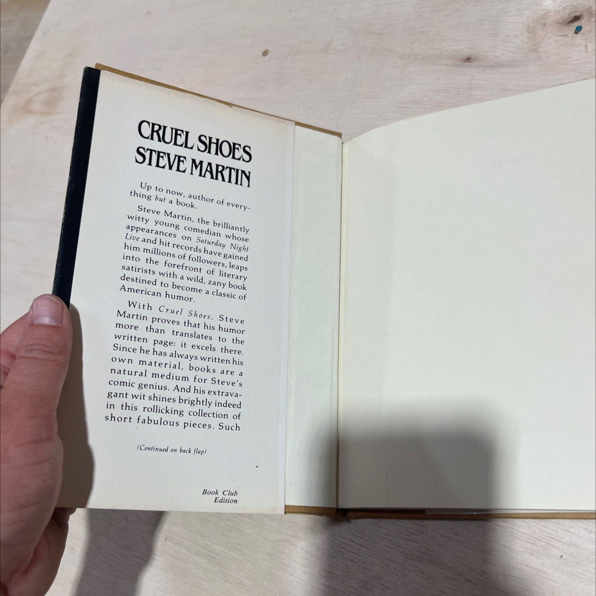 cruel shoes book, by steve martin, 1979 Hardcover image 4