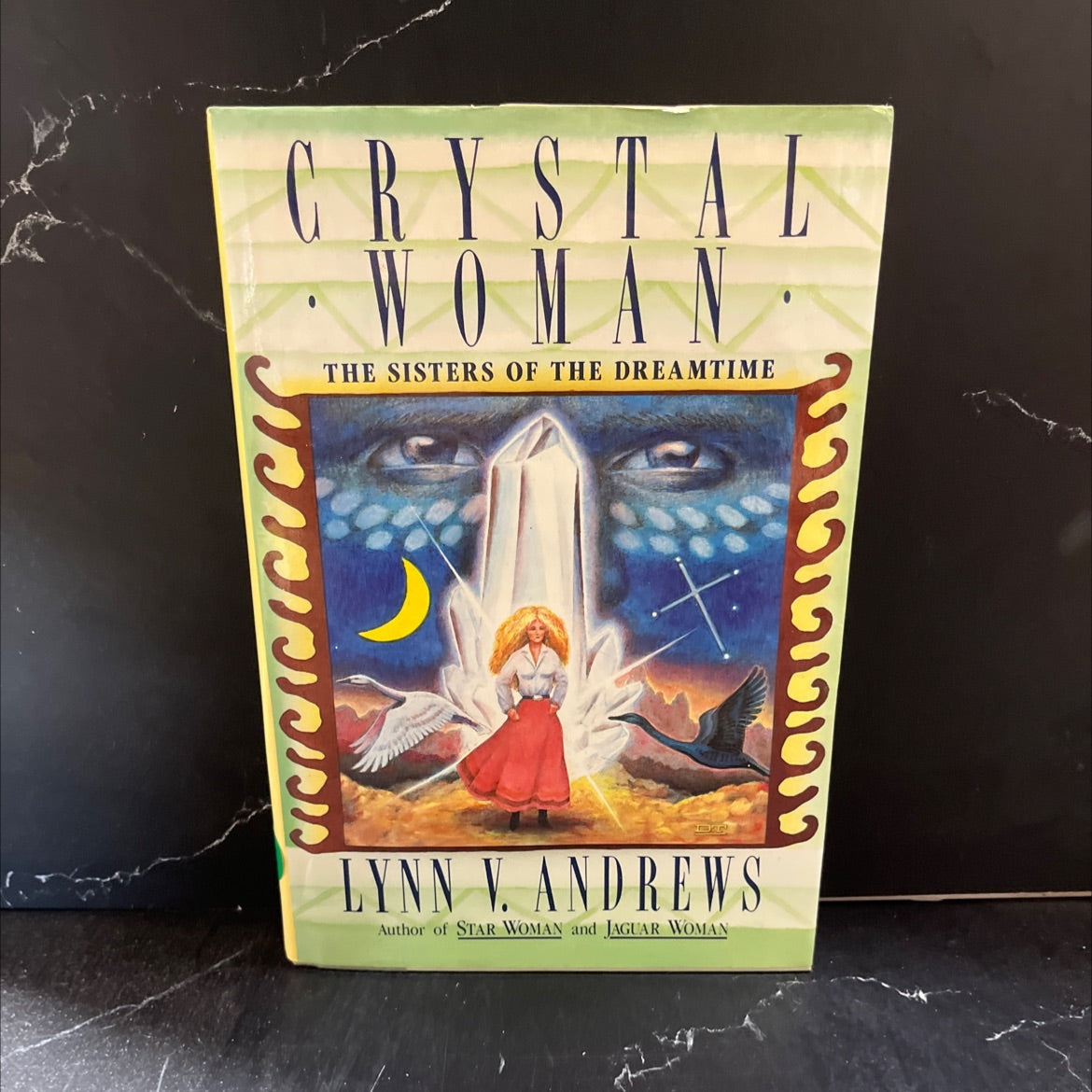 crystal woman the sisters of the dreamtime book, by lynn v. andrews, 1987 Hardcover image 1