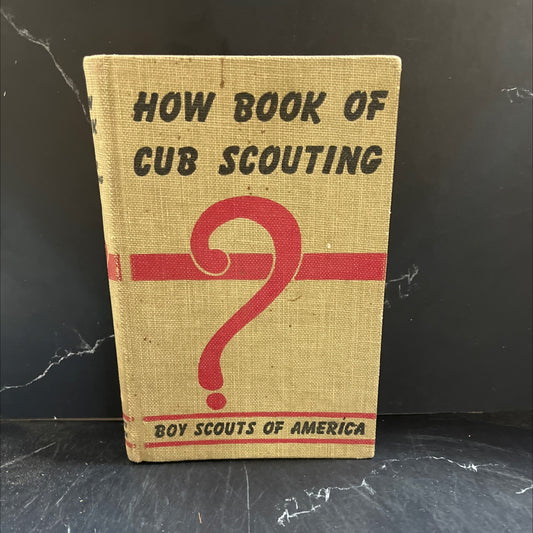 cub scouting boy book, by unknown, 1958 Hardcover image 1