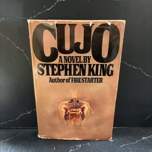cujo book, by stephen king, 1981 Hardcover image 1