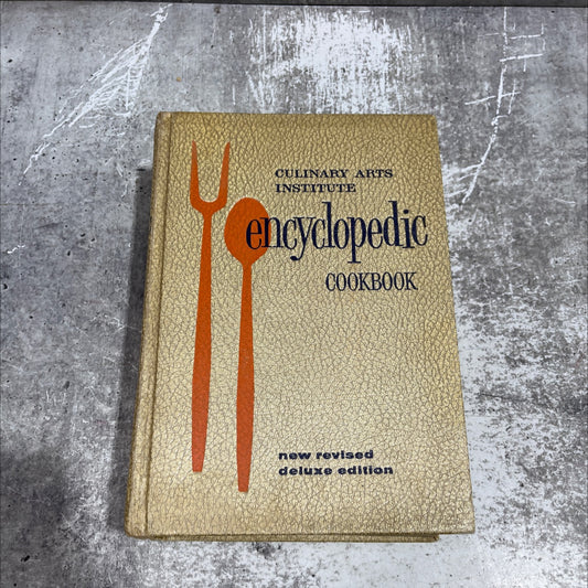 culinary arts institute encyclopedic revised edition book, by ruth berolzheimer, 1968 Hardcover image 1