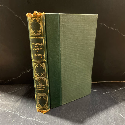 culture and anarchy book, by matthew arnold, 1928 Leather image 1