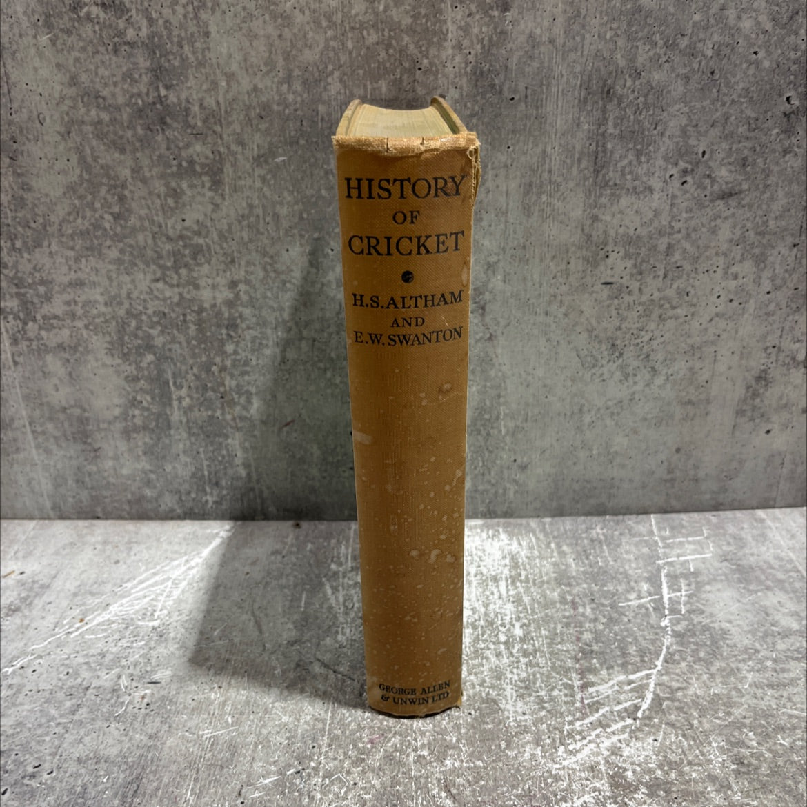 cundi a history of cricket book, by h. s. altham, e. w. swanton, 1938 Hardcover image 4