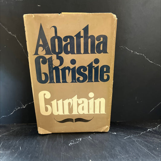curtain book, by agatha christie, 1975 Hardcover image 1