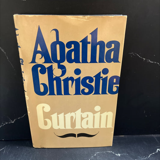 curtain book, by agatha christie, 1975 Hardcover image 1