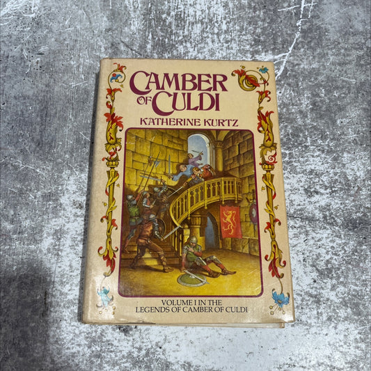 cycle smad te camber of culdi book, by Katherine Kurtz, 1976 Hardcover image 1