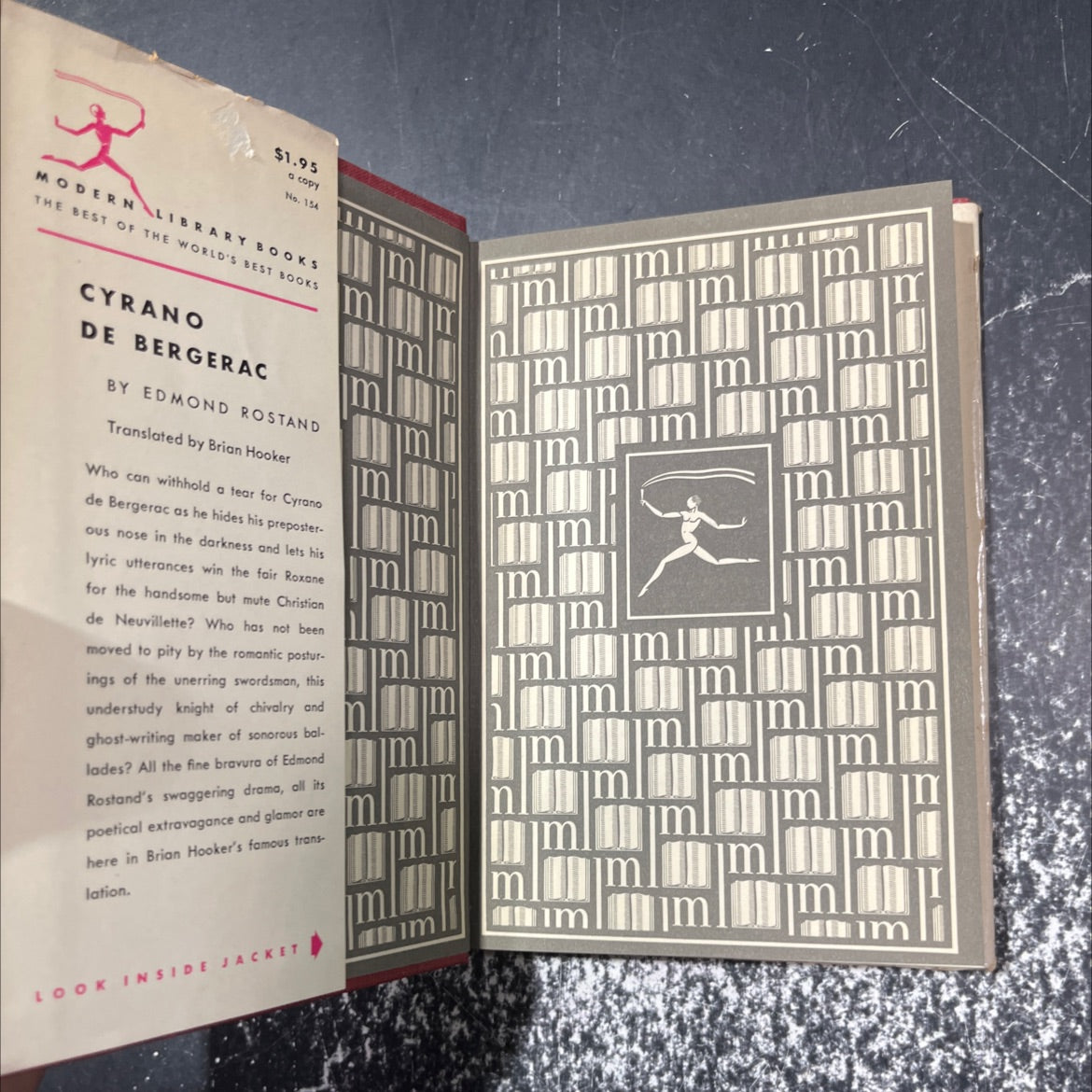 cyrano de bergerac book, by edmond rostand, 1951 Hardcover image 4