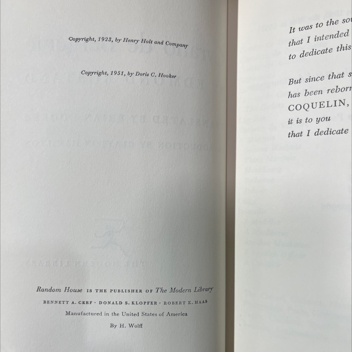 cyrano de bergerac book, by edmond rostand, 1951 Hardcover image 3
