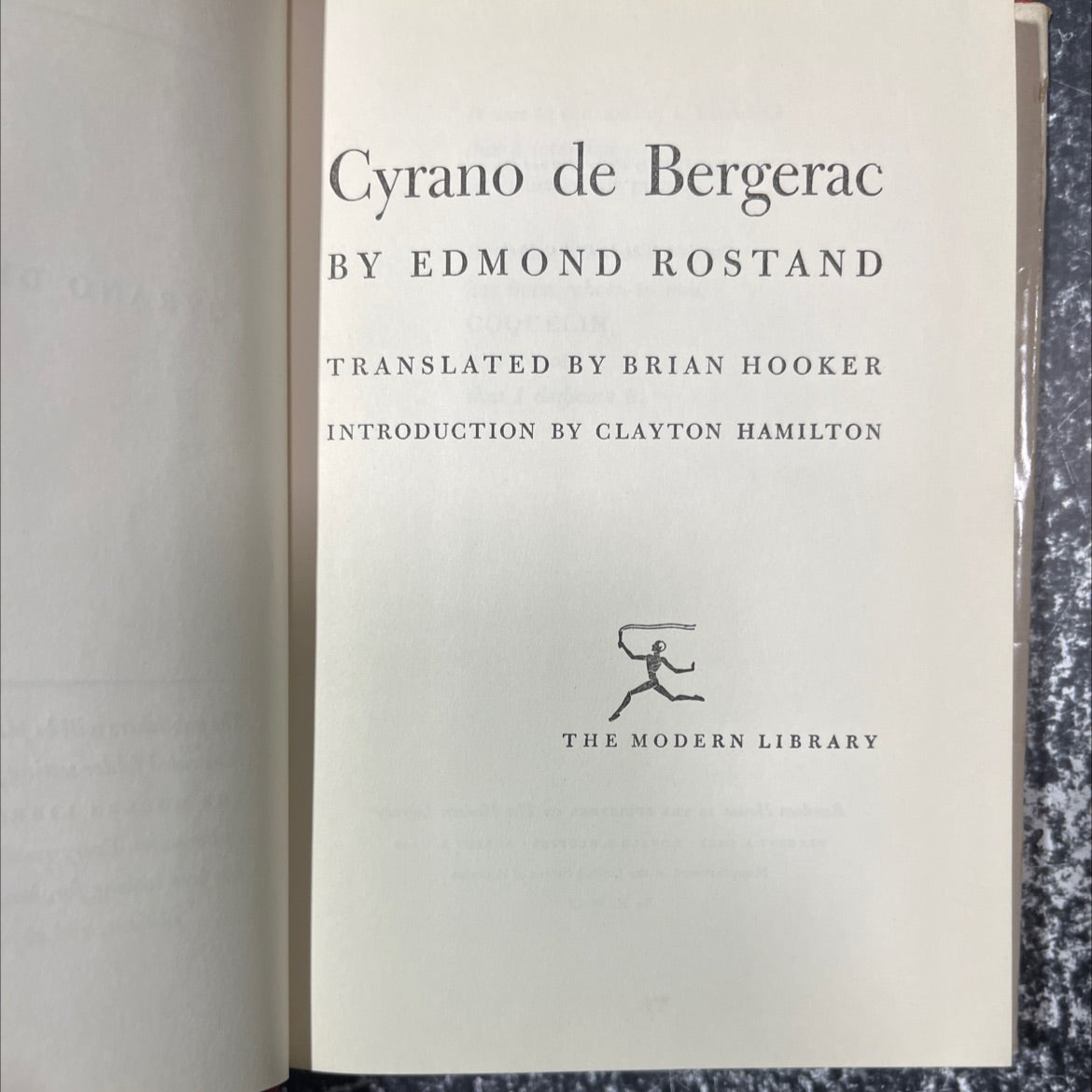 cyrano de bergerac book, by edmond rostand, 1951 Hardcover image 2