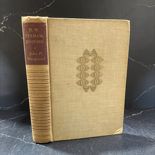 d h. m. pulham, esquire book, by john p. marquand, 1941 Hardcover image 1