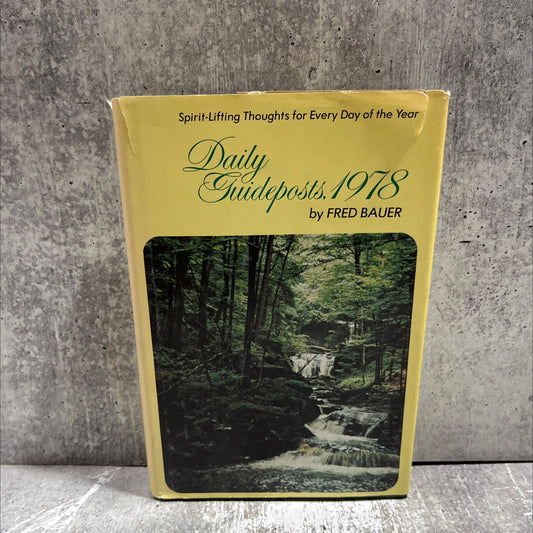 daily guideposts book, by fred bauer, 1978 Hardcover image 1