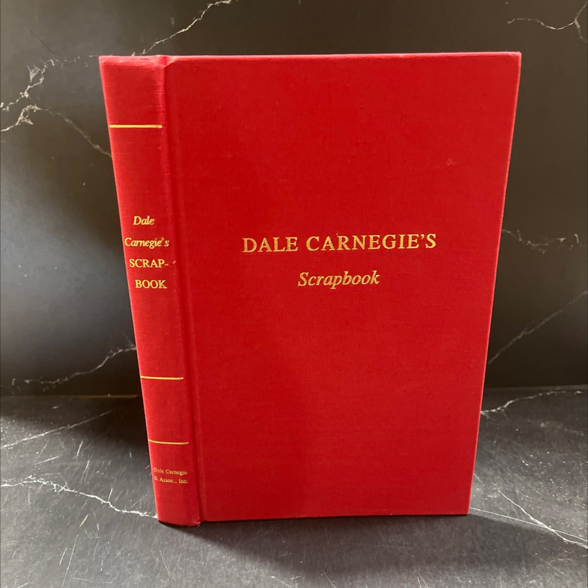 dale carnegie's scrapbook a treasury of the wisdom of the ages book, by dorothy carnegie, 1959 Hardcover image 1