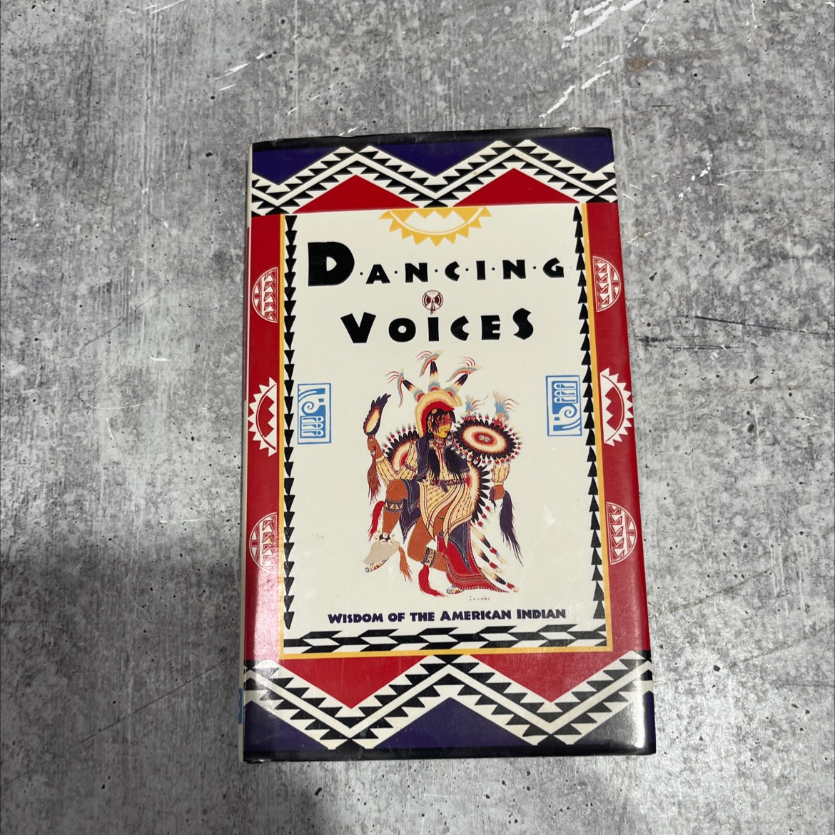 dancing voices wisdom of the american indian book, by rex lee jim, 1994 Hardcover image 1