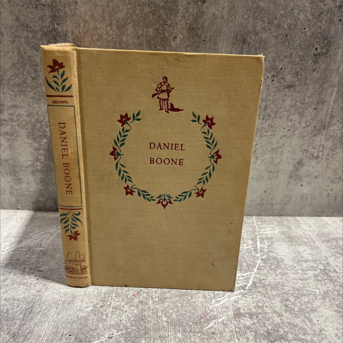 daniel boone the opening of the wilderness book, by john mason brown, 1952 Hardcover image 1