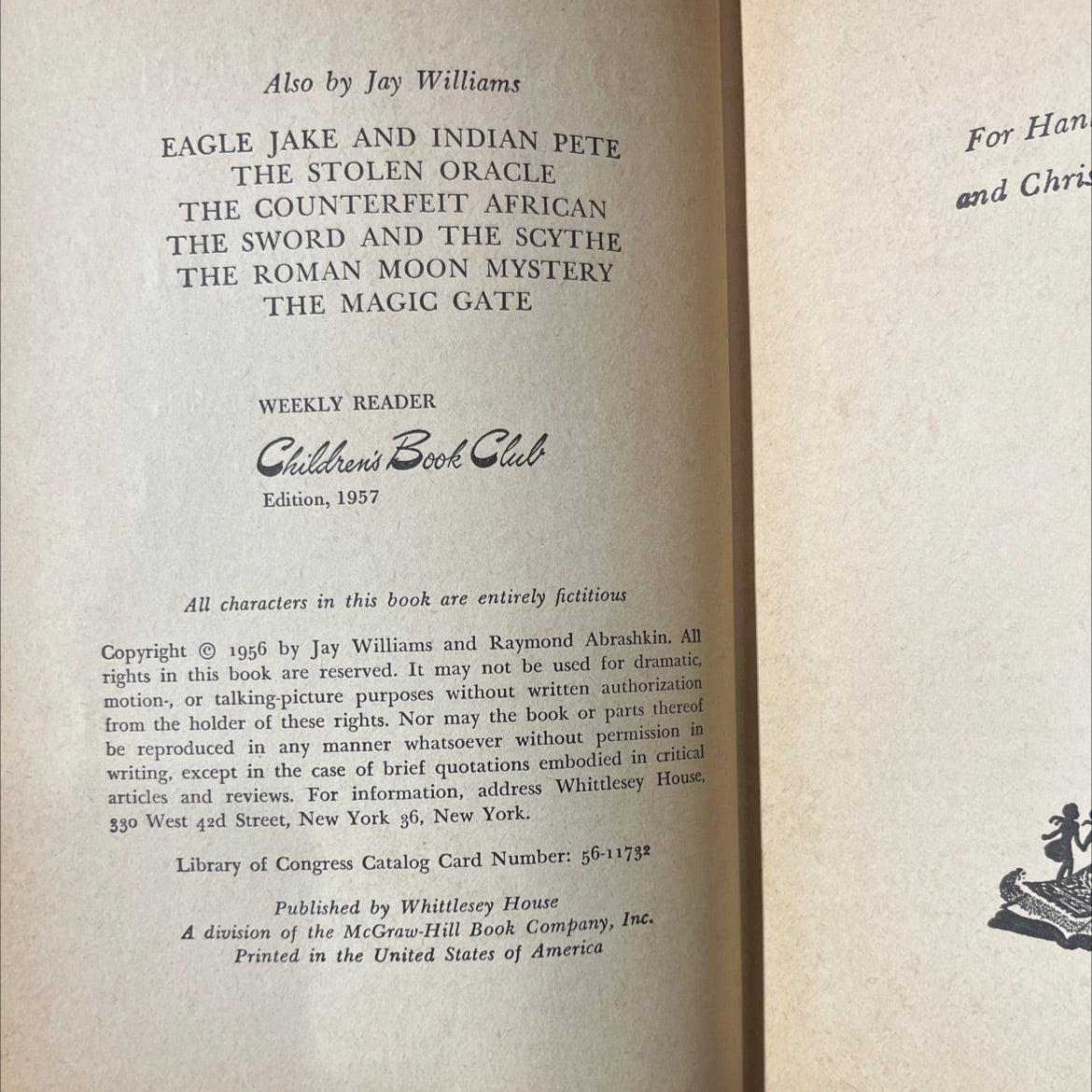 danny dunn and the anti-gravity paint book, by Jay Williams & Raymond Abrashkin, 1957 Hardcover image 3