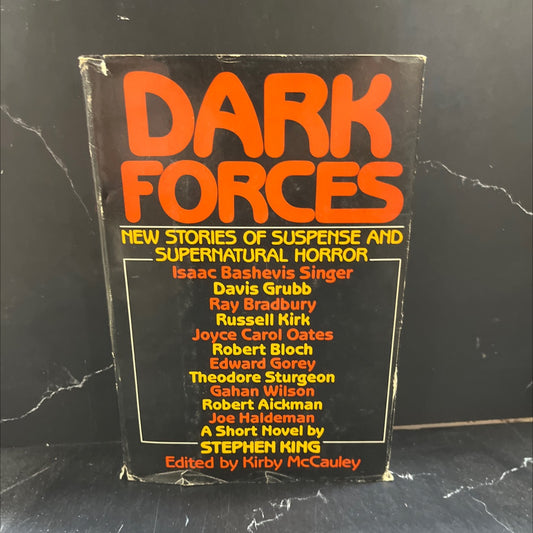 dark forces new stories of suspense and supernatural horror book, by kirby mccauley, 1980 Hardcover image 1