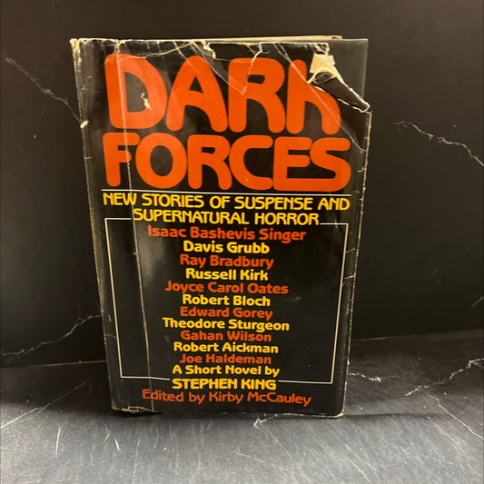 dark forces new stories of suspense and supernatural horror book, by kirby mccauley, 1980 Hardcover image 1