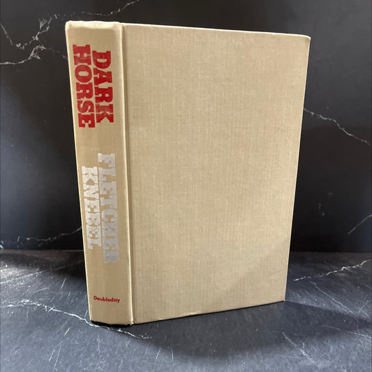 dark horse book, by fletcher knebel, 1972 Hardcover image 1