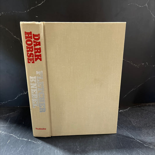 dark horse book, by fletcher knebel, 1972 Hardcover image 1