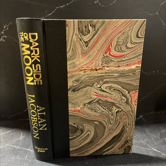 SIGNED dark side the moon of an opsig team black novel book, by alan jacobson, 2018 Leather, First Edition image 1