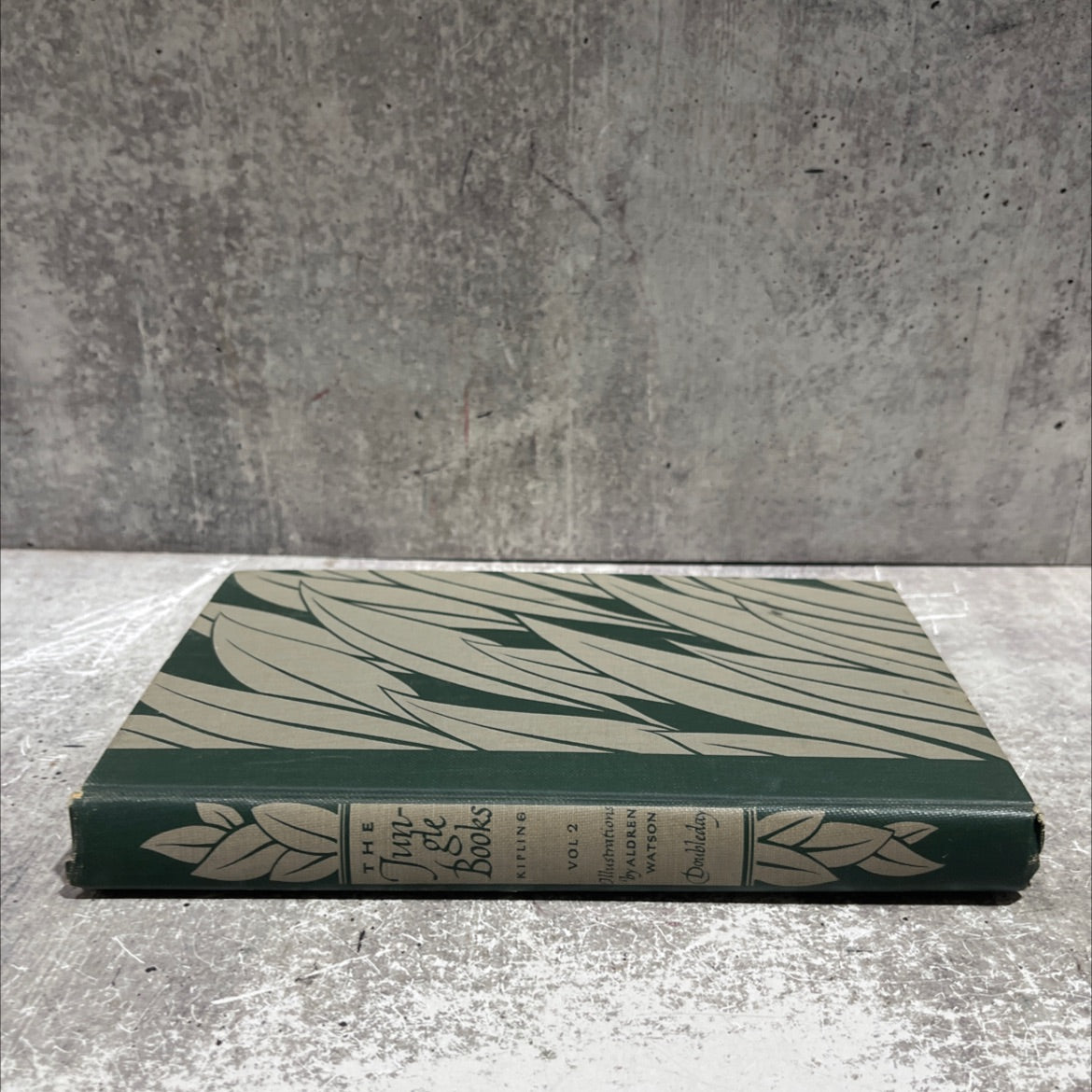 darzee, the tailor-bird, in the nest book, by rudyard kipling, 1948 Hardcover image 4