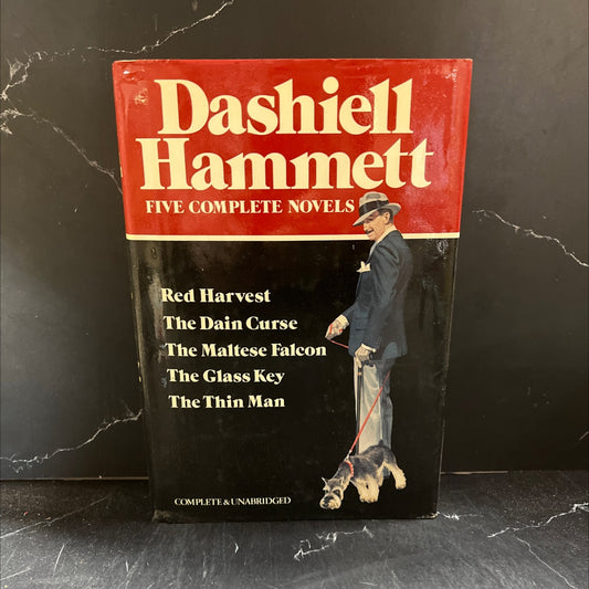 dashiell hammett five complete novels book, by Dashiell Hammett, 1980 Hardcover image 1