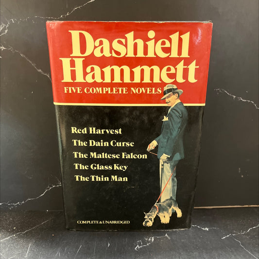 dashiell hammett five complete novels book, by Dashiell Hammett, 1980 Hardcover image 1