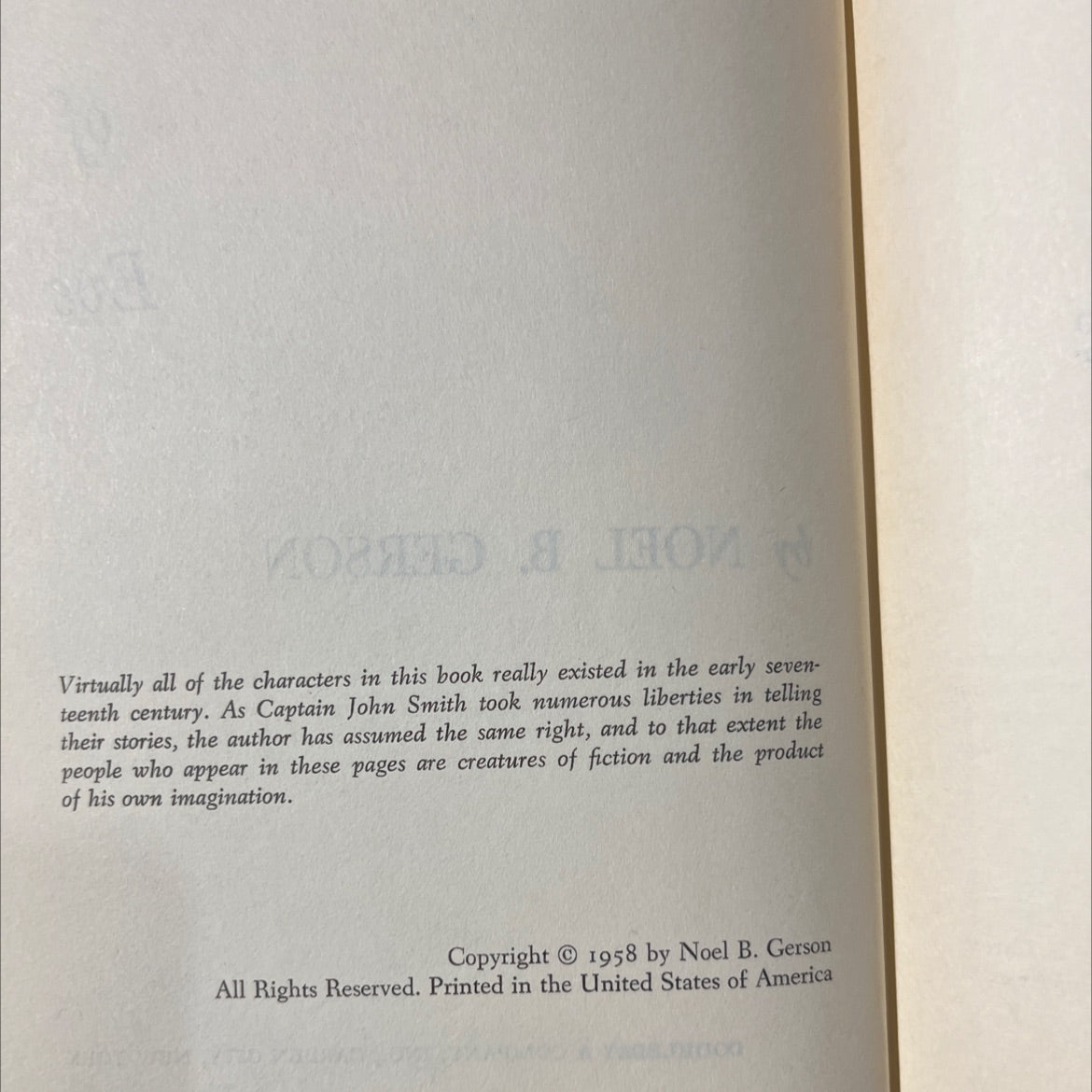 daughter of eve book, by noel b. gerson, 1958 Hardcover image 3