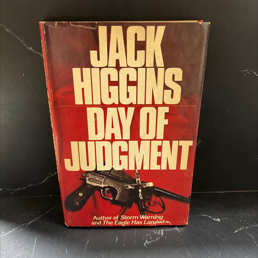 day of judgment book, by jack higgins, 1979 Hardcover image 1