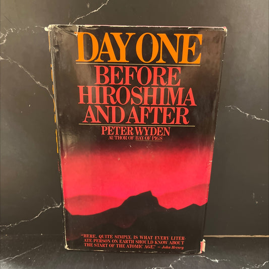 day one book, by Peter Wyden, 1984 Hardcover image 1