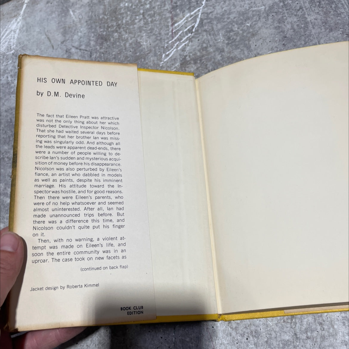 de his own appointed day book, by d. m. devine, 1966 Hardcover image 4