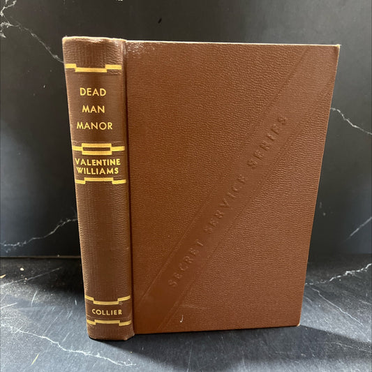 dead man manor book, by valentine williams, 1936 Hardcover image 1