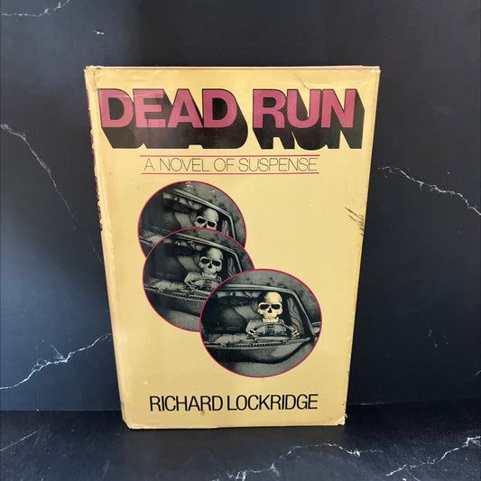 dead run book, by Richard Lockridge, 1976 Hardcover image 1