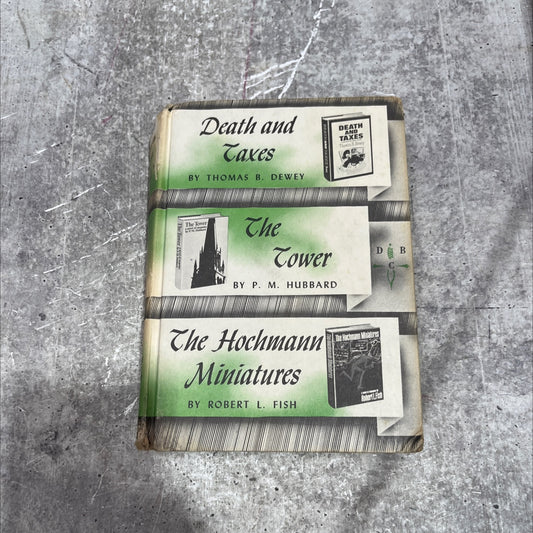 death and taxes book, by thomas b. dewey, 1967 Hardcover image 1