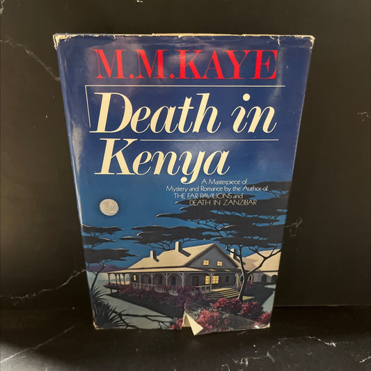 death in kenya book, by M. M. Kaye, 1983 Hardcover image 1