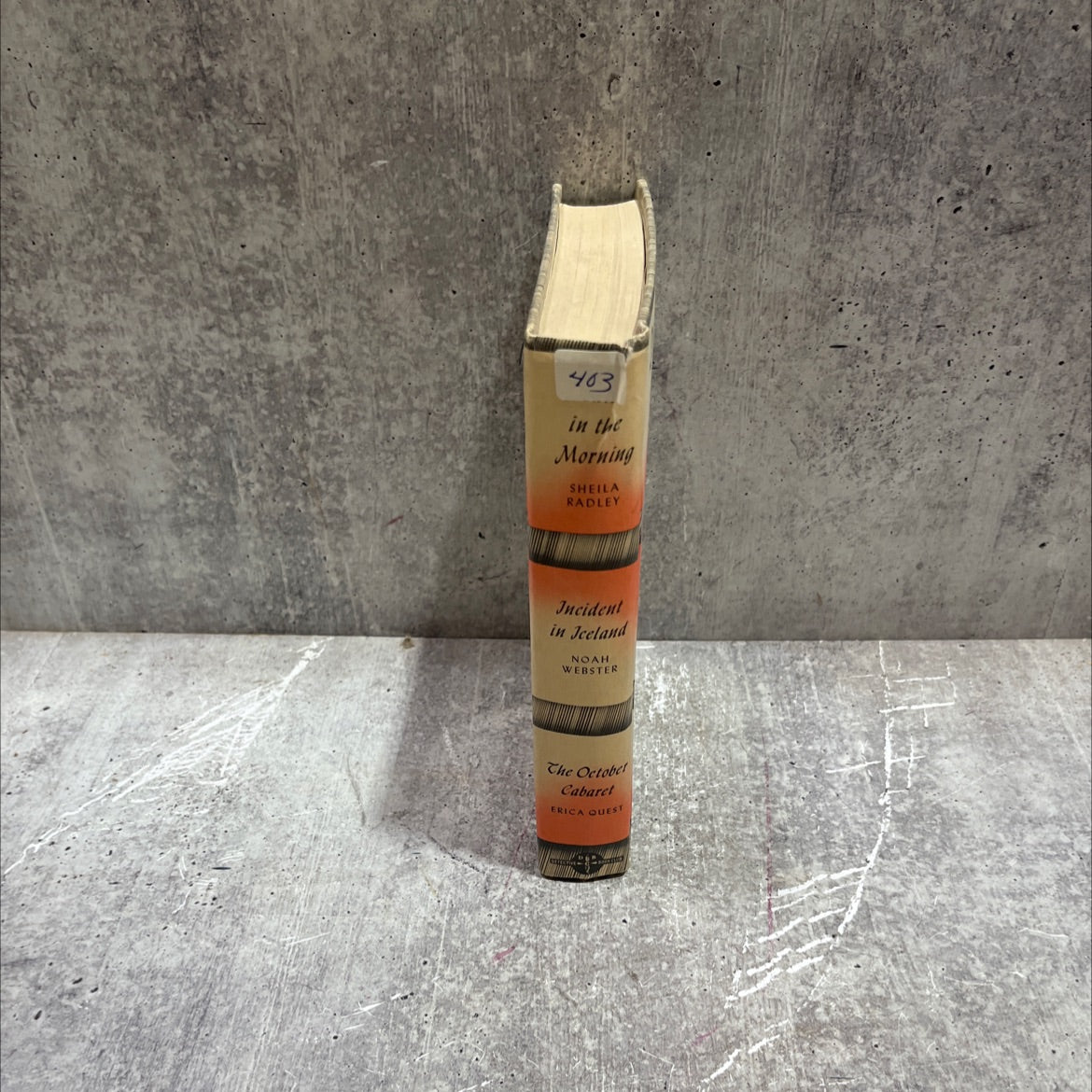 death in the morning book, by sheila radley, 1979 Hardcover image 4