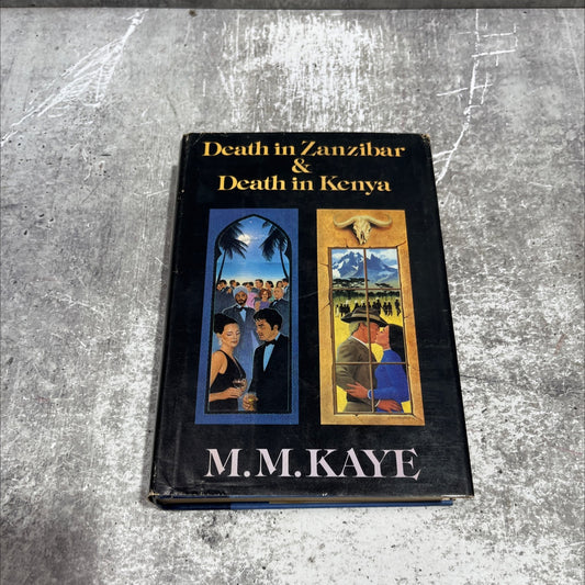death in zanzibar & death in kenya book, by M. M. Kaye, 1983 Hardcover image 1