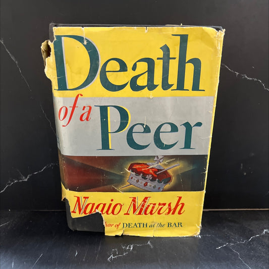 death of a peer book, by ngaio marsh, 1940 Hardcover image 1